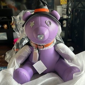 Coach Halloween Collectible Leather Bear - WITCH 2023 NWT